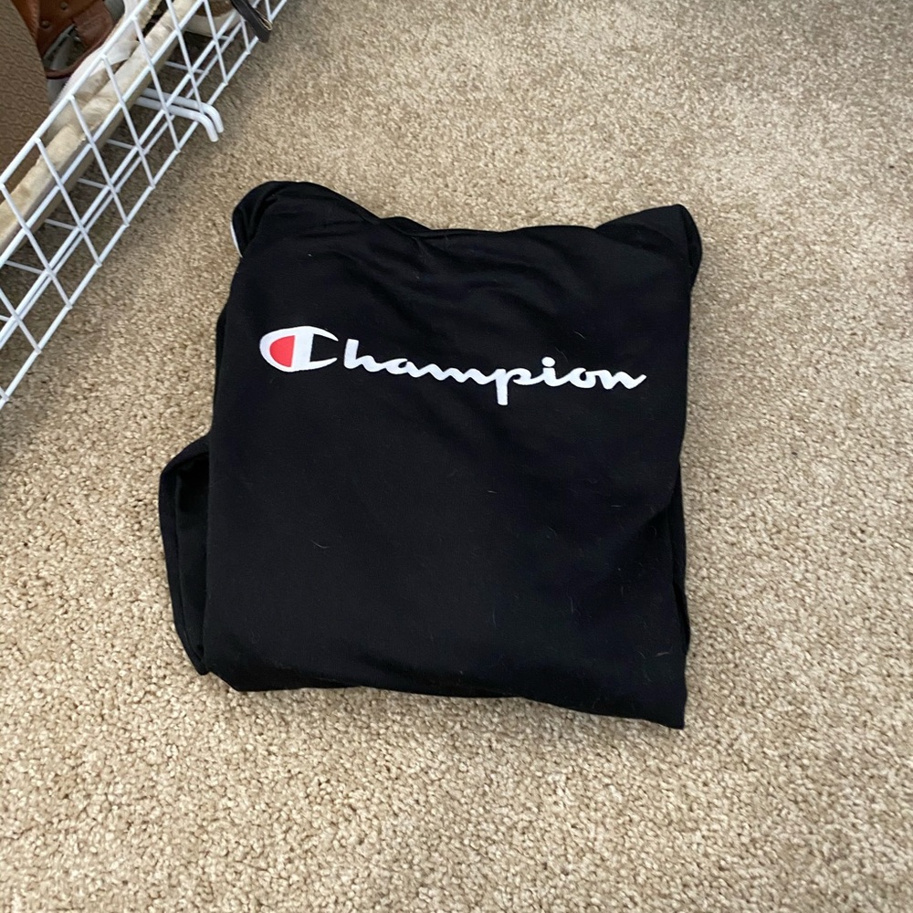 Champion black hoodie